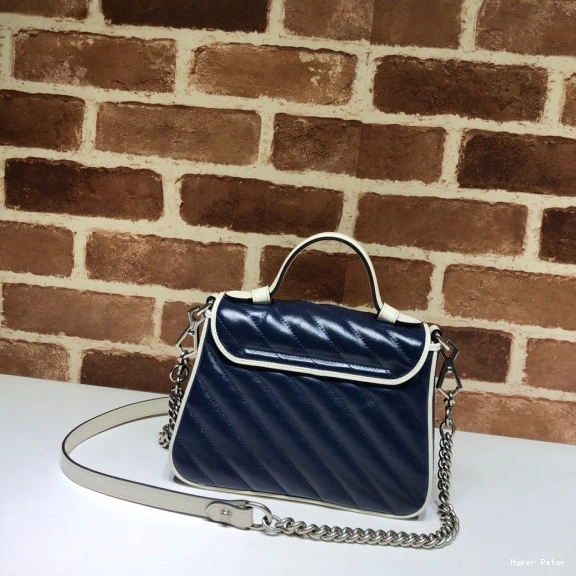Hyper Peter Marmont Bag GG Handle Top Mini GUCCI 0816